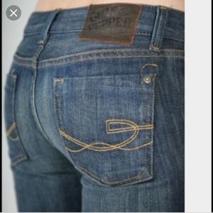 CHIP & PEPPER FLARE LAGUNA BEACH JEANS WIDE FLARE